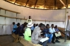 Opening prayer by one of the traditional leaders attending training.