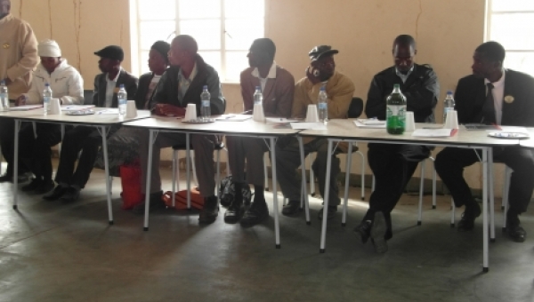 Participants paying attention to proceedings